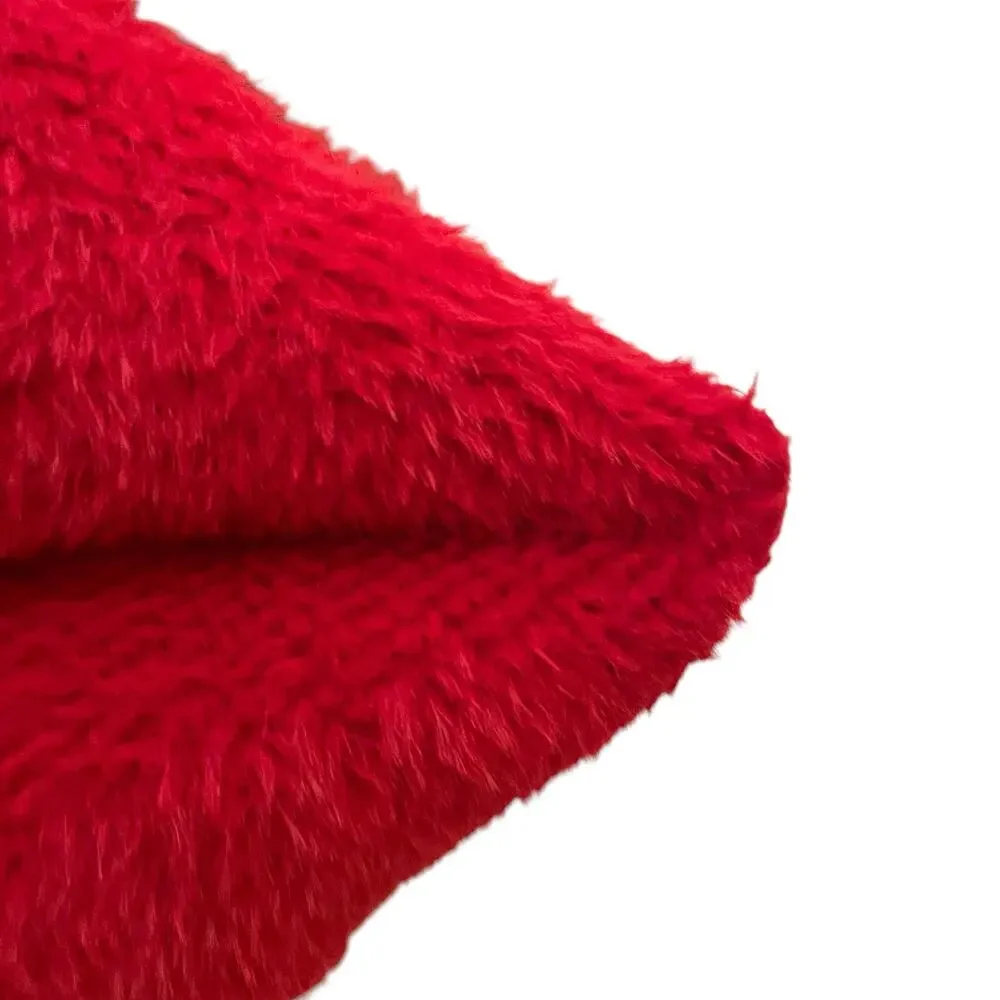 Bella Lux Valentine's Red Lip Shaped Decorative Pillow 9.5x19 New